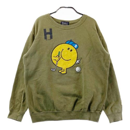 サイズ：2 PEARLY GATES パーリーゲイツ ×MR.MEN LITTLE MISS スウェットトレーナー  ホワイト系 [240101424095] ゴルフウェア レディース ストスト PEARLY GATES パーリーゲイツ × MR.MEN LITTLE MISS 半袖