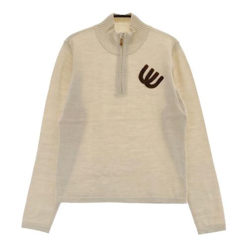 サイズ：40 M.U SPORTS エムユースポーツ  ニット セーター  ピンク系 [240101463529] ゴルフウェア レディース ストスト M.U SPORTS エムユースポーツ ニット セーター ピンク系 サイズ