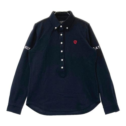 PEARLY GATES パーリーゲイツ 055-2261902 長袖ポロシャツ ネイビー系