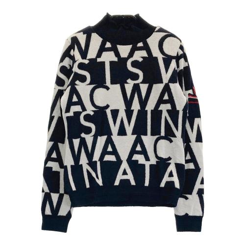 サイズ：1 WAAC ワック 072234720 ニット セーター  グレー系 [240101419478] ゴルフウェア レディース ストスト WAAC ワック 072234720 ニット セーター グレー系 サイズ：1