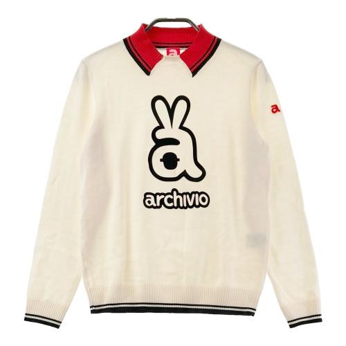 ARCHIVIO アルチビオ ニットセーター ブルー系 サイズ：36 ランク：B