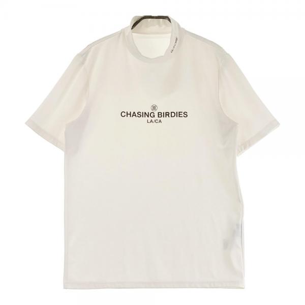G/FORE メンズ半袖　モックネック　ホワイトM G/FORE ジーフォア モックネック 半袖Tシャツ ホワイト系 サイズ