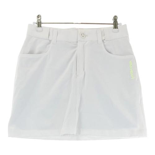 #01 ビバハート VIVA HEART レディース ゴルフ ゴルフウェア キュロット スカート ミニ フリル 美品 サイズ40 ネイビー 498485 ABCD009-5 ビバハート（VIVA HEART）（レディース）ゴルフウェア 撥水ロゴJQ