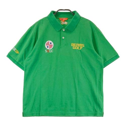BEAMS GOLF ビームスゴルフ 半袖ポロシャツ グリーン系 サイズ
