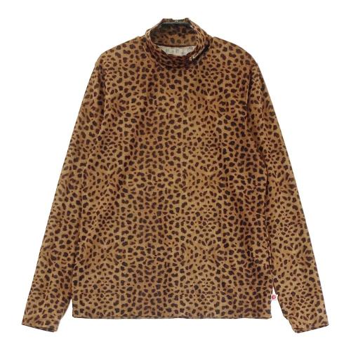 PEARLY GATES パーリーゲイツ ヒョウ柄切替スカート ブラック系 サイズ