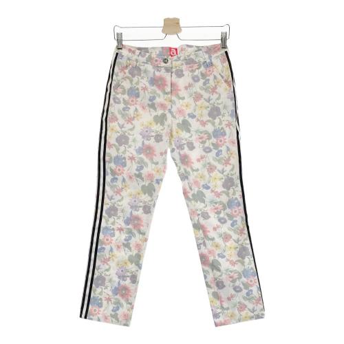 archivio - coco 中古 アルチビオ archivio レディース パンツ 40(L) 白 カラフル ストレッチ 総柄 coco アルチビオ archivio レディース パンツ 40(L) 白 カラフル