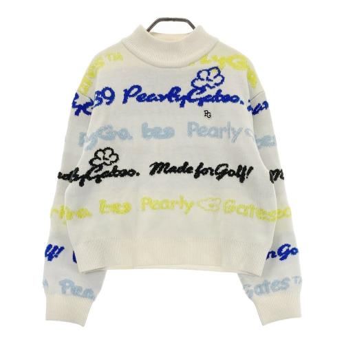 PEARLY GATES パーリーゲイツ 2022年 ハイネック ニットセーター 花柄