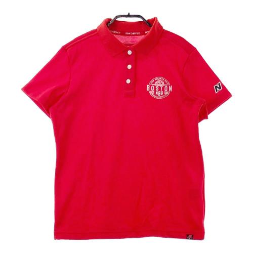 NEW BALANCE GOLF ニューバランス 半袖 ポロシャツ レッド系