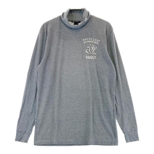 サイズ：3 ZOY ゾーイ  ハイネック 長袖Tシャツ  ホワイト系 [240101413474] ゴルフウェア メンズ ストスト ZOY ゾーイ ハイネック 長袖Tシャツ ホワイト系 サイズ：3