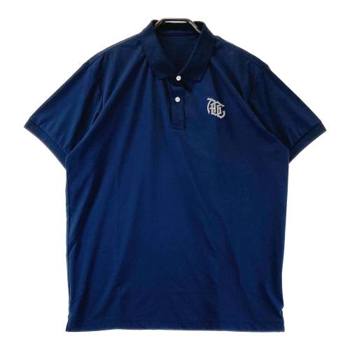 JUN&ROPE ジュン アンド ロペ 半袖ポロシャツ ネイビー系 サイズ：L