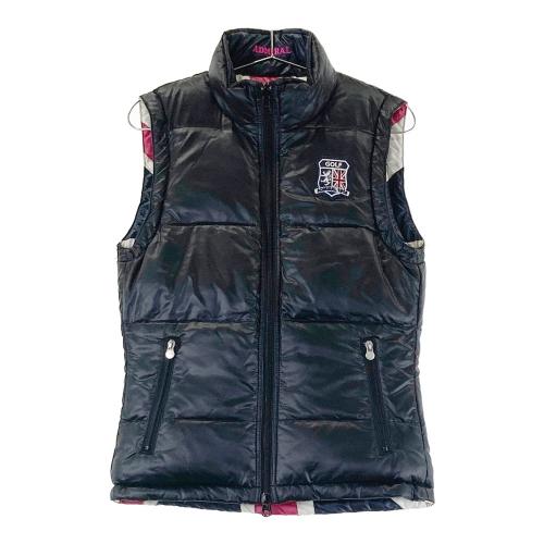a*t様 ADMIRAL GOLF/アドミラル リバーシブルベスト【ユニオンジャ ADMIRAL アドミラル リバーシブルダウンベスト ネイビー系