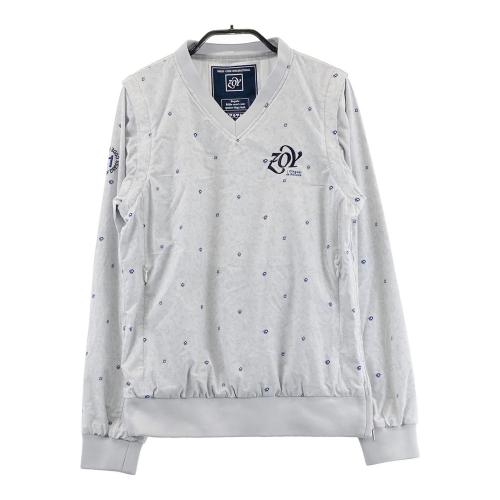 【超美品】パーリーゲイツ 落書き 蓄熱 ニットブルゾン サイズ0 PEARLY GATES パーリーゲイツ 2023年モデル インナー付き蓄熱