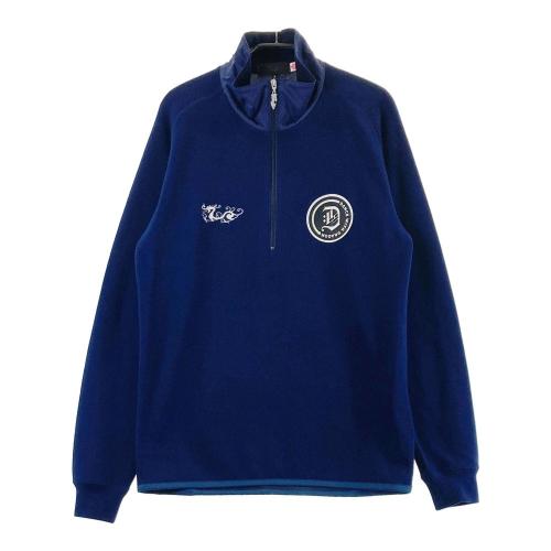 Munsingwear ハーフジップスウェット サイズLL メンズ ネイビー MUNSING WEAR マンシングウェア ハーフジップ スウェットトレーナー