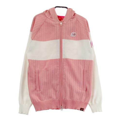NEW BALANCE GOLF ニューバランス ニット ジップ ジャケット ピンク系 1 [240101362301] ゴルフウェア レディース NEW BALANCE GOLF ニューバランス ニット ジップ ジャケット