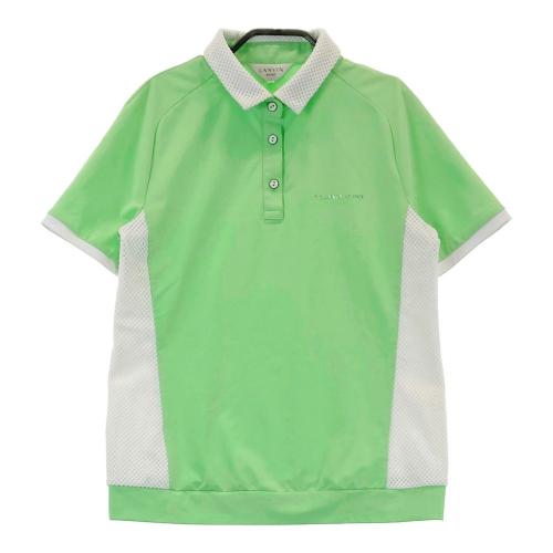 サイズ：38 LANVIN SPORT ランバン スポール  半袖 ポロシャツ  グリーン系 [240101445090] ゴルフウェア レディース ストスト LANVIN SPORT ランバン スポール ; 半袖ポロシャツ グリーン系