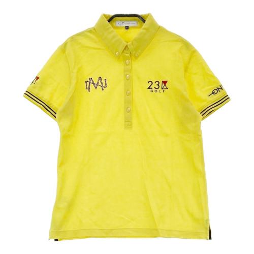 23区GOLF 半袖 ゴルフウェア Sサイズ 23区GOLF ニジュウサンクゴルフ 半袖ポロシャツ ネイビー系 1