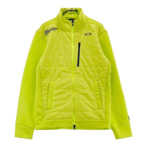 OAKLEY オークリー 半袖ポロシャツ 総柄 イエロー系 サイズ：2XL
