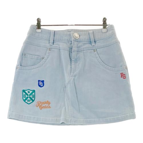 土日限定お値下げ❣️♡PEARLY GAIESニコちゃん総柄スカート0 Sサイズ♡ ○☆新品未使用 PEARLY GATES ニコちゃん総柄 セーター 1 白系 超美