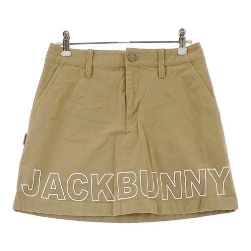 M.U SPORTS エムユースポーツ ストレッチスカート 総柄 ブラウン