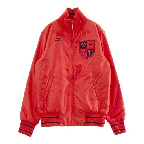 未使用★美品　ルコックスポルティフ レインコート ジャケット　赤 LE COQ GOLF ルコックゴルフ 中綿ジャケット レッド系 サイズ：M