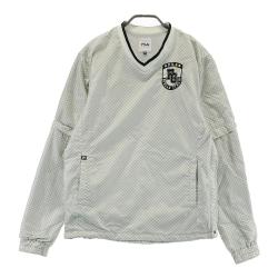 【新品・未使用】FILA golf ゴルフ　２way ジャンパー　メンズ　＃M FILA ゴルフウェア メンズ ボンディングブルゾン チェック柄 裏