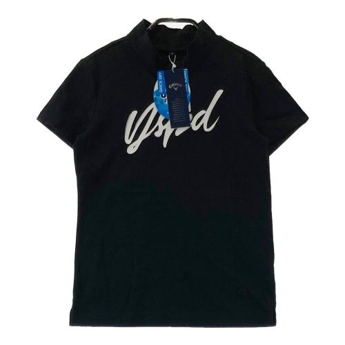 サイズ：S CALLAWAY キャロウェイ  ハイネック 半袖Tシャツ  ホワイト系 [240101396643] ゴルフウェア レディース ストスト CALLAWAY キャロウェイ ハイネック 半袖Tシャツ ホワイト系
