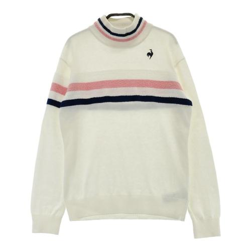 【未着用】ルコック golf メンズ 長袖ウールニットセーター　Mサイズ 未着用】ルコック golf メンズ 長袖ウールニットセーター M