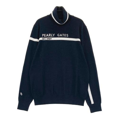 サイズ：1 PEARLY GATES パーリーゲイツ 2023年モデル ニットセーター  ネイビー系 [240101363957] ゴルフウェア レディース ストスト PEARLY GATES パーリーゲイツ ; 2023年 ニット セーター