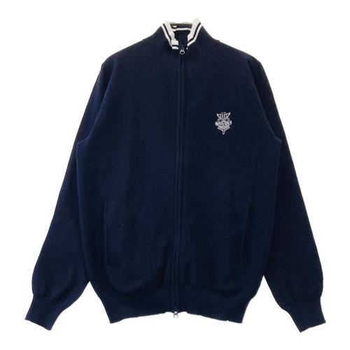 BEAMS GOLF ニットジップジャケットXL BEAMS GOLF ビームスゴルフ ニット ジップジャケット ネイビー系