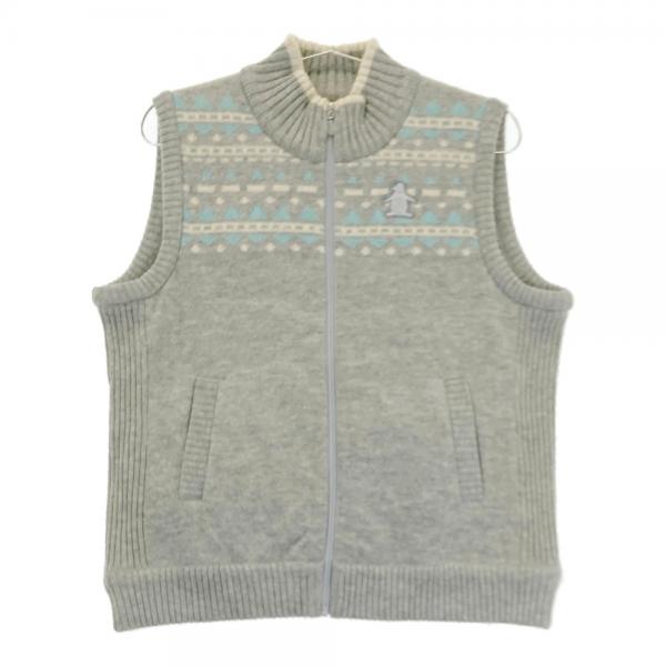 MUNSING WEAR マンシングウェア ダウンベスト グレー系 サイズ