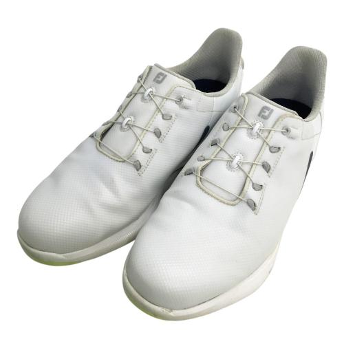 FOOT JOY フットジョイ 53817 PRO/SL BOA スパイクレスシューズ ホワイト系 8 1/2 [240101213366] ゴルフウェア メンズ FootJoy フットジョイ ゴルフシューズ PRO SL SPORTS BOA プロ