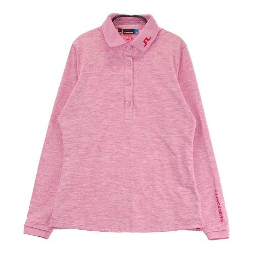 サイズ：XS J.LINDEBERG ジェイリンドバーグ  ウール ニットセーター  ピンク系 [240101465500] ゴルフウェア レディース ストスト J.LINDEBERG ジェイリンドバーグ ウール ニットセーター ピンク