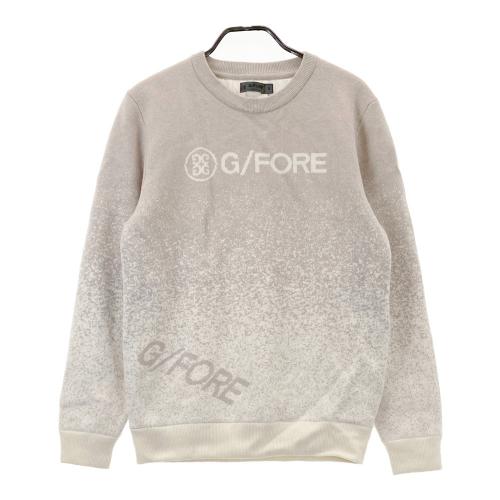 G/FORE ジーフォア Mサイズ モックネックT-シャツ グレー ジーフォア（G FORE）（レディース）ゴルフウェア 接触冷感 半袖