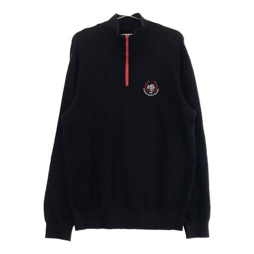 MASTER BUNNY EDITION ハーフジップセーター＋スニード MASTER BUNNY EDITION マスターバニー セーター 白 ハーフジップ