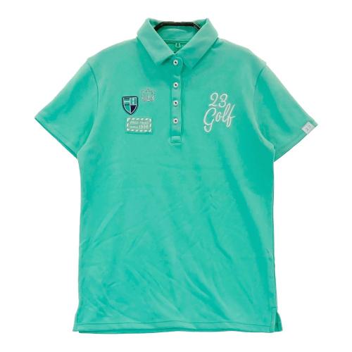 23区GOLF ニジュウサンクゴルフ 半袖ポロシャツ スヌーピー