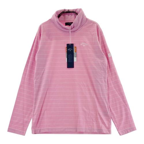 LE COQ GOLF ルコックゴルフ タートルネック 長袖Tシャツ ピンク系