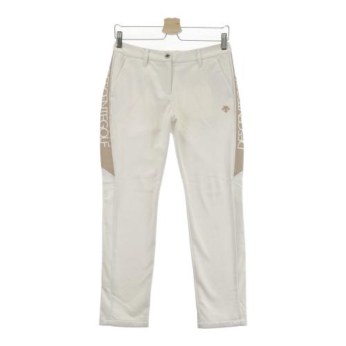 サイズ：S DESCENTE GOLF デサントゴルフ  ストレッチロングパンツ  ホワイト系 [240101483520] ゴルフウェア レディース ストスト DESCENTE GOLF デサントゴルフ ストレッチロングパンツ ホワイト