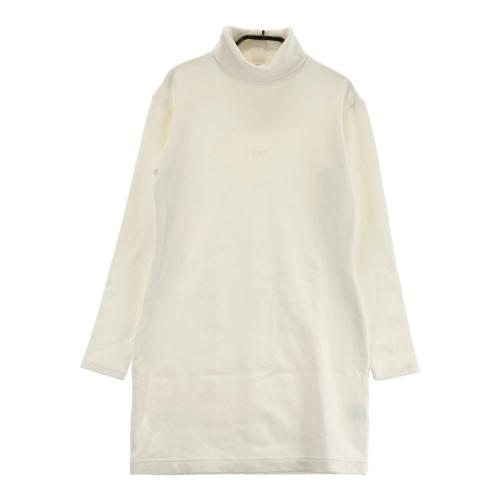 1PIU1UGUALE3 GOLF ハイネック 長袖ワンピース ホワイト系