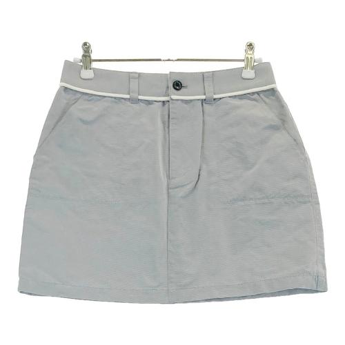 ZOY ゾーイ 素材切替 ダウンジャケット バック刺繍 グレー系 サイズ  