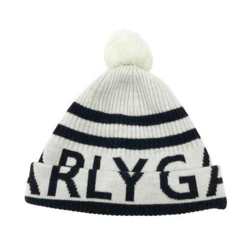 PEARLY GATES パーリーゲイツ ニット帽 NEW ERA ブラック系 ランク：A