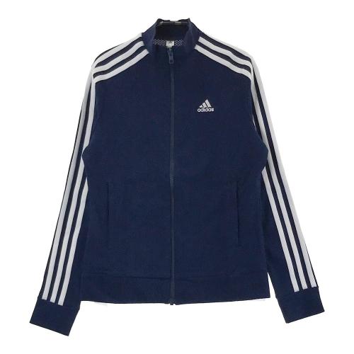 サイズ：S ADIDAS GOLF アディダスゴルフ GM3752 ジップジャケット スリーストライプ  ブラック系 [240101396534] ゴルフウェア レディース ストスト サイズ：S ADIDAS GOLF アディダスゴルフ GM3752 ジップ