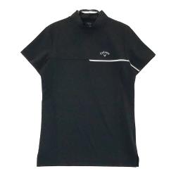 サイズ：L CALLAWAY キャロウェイ 2023年モデル ハイネック 半袖Tシャツ  グリーン系 [240101432508] ゴルフウェア レディース ストスト CALLAWAY キャロウェイ 2023年モデル ハイネック 半袖Tシャツ