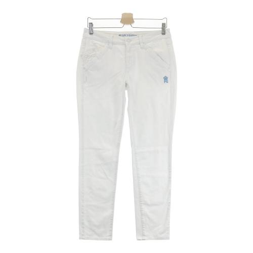 未使用！　PEARLY　GATES ストレッチパンツ　ホワイト Lサイズ 5 PEARLY GATES パーリーゲイツ ストレッチパンツ ホワイト系