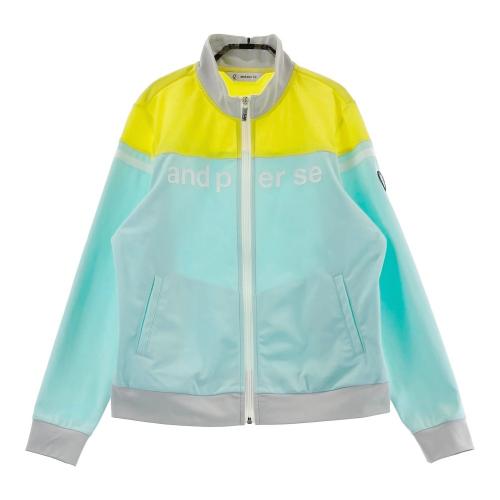 AND PER SE アンパスィ 2024年モデル 中綿切替 ジップジャケット ロゴ