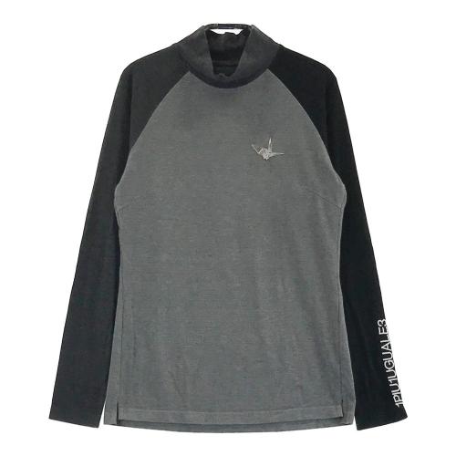 【未使用品】1piu1uguale3 GOLF モックネック半袖 サイズ4 1PIU1UGUALE3 GOLF GST048 半袖モックネックTシャツ カーキ系