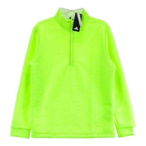 サイズ：XL ADIDAS GOLF アディダスゴルフ IW2818 2024年 ハーフジップ ベスト  ベージュ系 [240101474669] ゴルフウェア メンズ ストスト 新品】ADIDAS GOLF アディダスゴルフ IW2818 2024年 ハーフ
