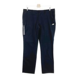 サイズ：4 NEW BALANCE GOLF ニューバランス  ナイロン ストレッチパンツ  ネイビー系 [240101447729] ゴルフウェア メンズ ストスト NEW BALANCE GOLF ニューバランス ナイロン ストレッチパンツ