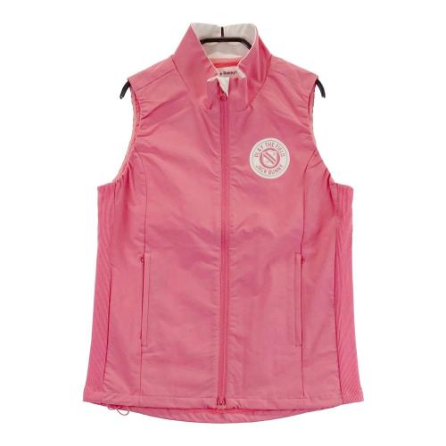 JACK BUNNY ジャックバニー ナイロン ジップベスト ピンク系 サイズ：1