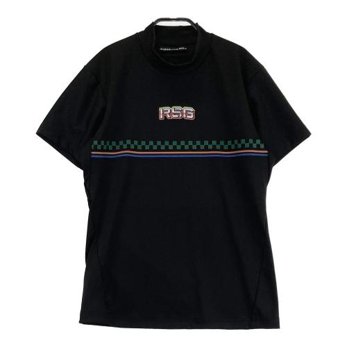 RUSSELUNO ラッセルノ ハイネック 半袖Tシャツ ブラック系 サイズ：M