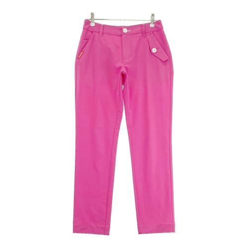 サイズ：L LE COQ GOLF ルコックゴルフ  ストレッチパンツ  ピンク系 [240101433976] ゴルフウェア レディース ストスト LE COQ GOLF ルコックゴルフ ストレッチパンツ ピンク系 サイズ